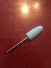 Brocas de silicona de goma para pulir uñas, amoladora rotativa de pedicura, cortador de cutículas para manicura, herramientas de arte de uñas, 1 ud.