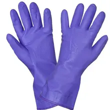 Перчатки ПВХ хозяйственные AIRLINE AWG-HW-11