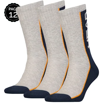 

HEAD sports socks high leg 12 pack in white or unisex Gray