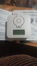 ANPWOO-Sensor LCD de monóxido de carbono, Detector Digital de humo, alarma de batería, alarma de seguridad
