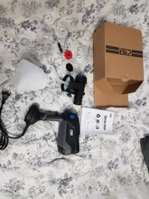 PROSTORMER-pistola de pulverización de pintura, pulverizador eléctrico de 600W, 4 tamaños de boquilla, HVLP, Control de flujo de 1000ml, aerógrafo de fácil pulverización para el hogar