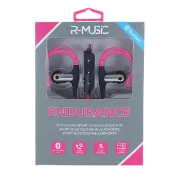 

Headphones Bluetooth R-MUSIC-Built-in Microphone-Ideal for athletes-Pink