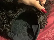 Younsolo-pelucas de cabello humano brasileño Remy para mujeres negras, diadema con ondas, sin pegamento, peluca y bufanda, 8-28 pulgadas