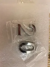 House Number Stickers Plate Sign-Tag Address Gate-Digits Door Silver 35mm 0-To-9