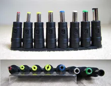 Connectors Adapter Jack-Plug Female DC 8pcs Tips