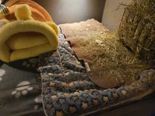 Manta de franela para mascotas, forro polar grueso suave, para cachorro, perro, gato, sofá, cojín, alfombra para el hogar, funda para dormir que mantiene el calor