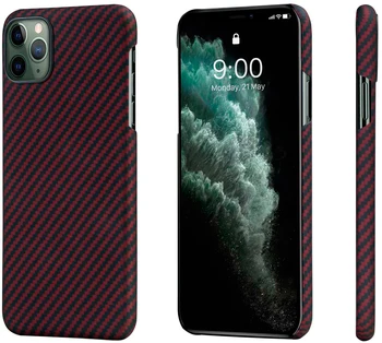 

Pitaka magcase (ki1103) case for iPhone 11 pro (Red twill)