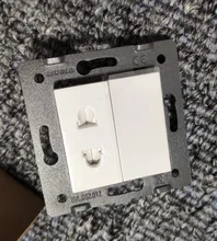 Livolo DIY Parts Standard 2pins Power Socket,2pins plugs