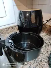 MIUI-freidora de aire inteligente de 3,8l, horno eléctrico sin aceite, tostadora doméstica, deshidratador con luz LED táctil, máquina para patatas fritas