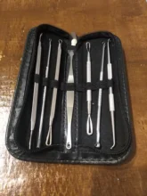 Eliminador de acné y espinillas para mujer, herramienta de belleza para el cuidado de la piel, 7/8 Uds.