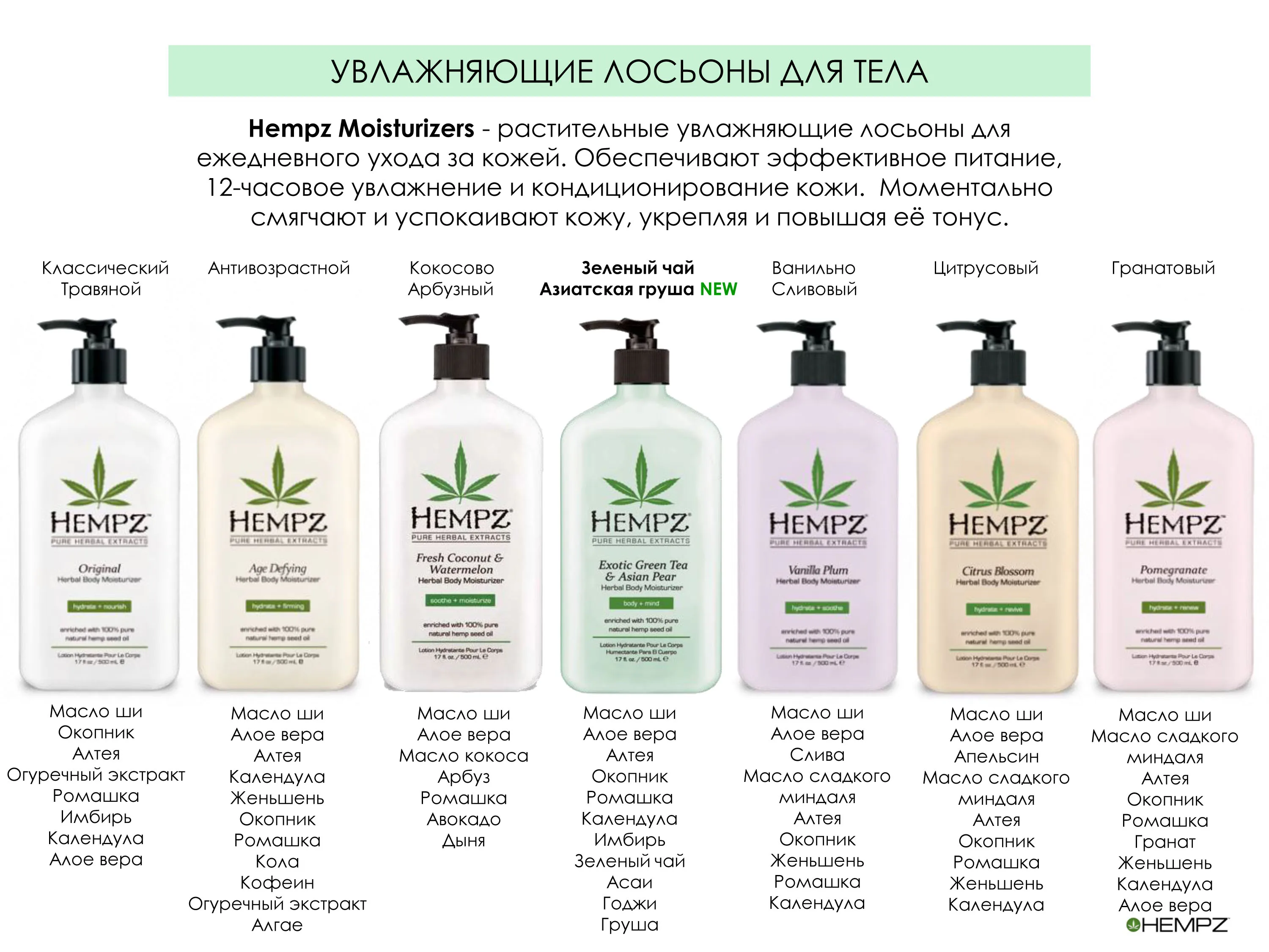 Молочко Для Тела Hempz Купить В Москве