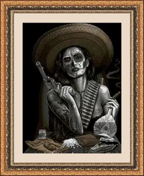 

CROSS STITCH KIT PANDATHREAD MODERN AND SURREAL 33027