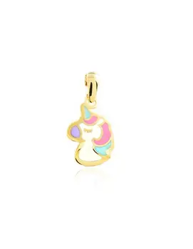 

Gold pendant Unicorn Glazed (9kts)