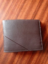 Billetera de cuero de negocios para Hombre, Billetera de marca de lujo, monedero delgado para Hombre, Billetera delgada para tarjetas de crédito, Portafoglio