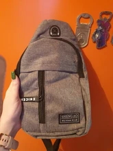 Riñonera de nailon para hombre y mujer, bolso cruzado deportivo al aire libre, hombro y pecho, Bolsa de lona para Picnic diaria # T2P