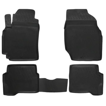 

Mats in salon NISSAN Almera Classic 2006-2012 гв. 4 pcs/set (polyurethane) Novline CARNIS00001