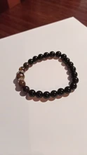 1 unidad de hematita magnética de ojo de tigre, pulsera de cuentas para parejas, imán para el cuidado de la salud para hombres y mujeres, joyería para ayudar a perder peso