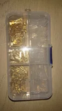 Wire-Connectors Crimp-Terminals Insulating-Sleeve Male/female-Plug Assortment-Kit 