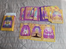 Juego de cartas del Tarot del Fuego, oráculo, guía electrónica, Linestrider Dreams, juguete de adivinación, Estrella giratoria, Muse, Hoodoo occulta