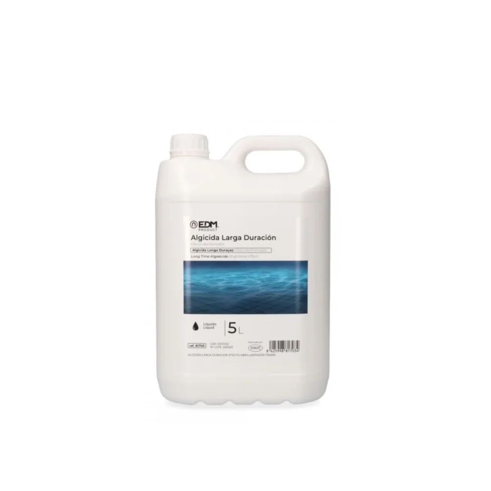 Algicida – Effet Éclaircissant De Longue Durée, Fusion De 5 Litres Edm Liquide À Action Rapide