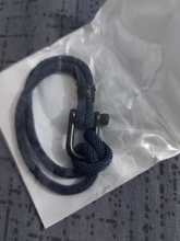 MKENDN-pulsera de supervivencia en forma de U para hombre y mujer, pulsera de cuerda de emergencia de rescate para acampada al aire libre, reloj deportivo con hebilla de acero inoxidable negro