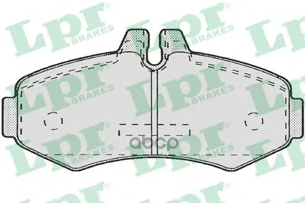 Колодки Тормозные Mercedes Vito 9303/Sprinter(901-903) 06 Передние Lpr 05p672 Lpr арт. 05P672