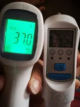 Termómetro infrarrojo para la frente y el cuerpo, termómetro Digital sin contacto para bebés y adultos, para el hogar y exteriores, para fiebre, 2021