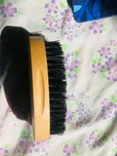 Cepillo para Barba Hemu Natural para hombre, masaje facial de bambú, barbas y bigotes para peinar, novedad de 2020