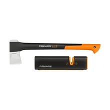 Топор-колун FISKARS 129050 Набор(Топор X 17+ точилка