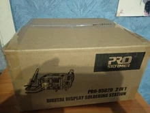 Estación de soldadura SMD de 800W, pistola de aire caliente eléctrica de calor rápido 2 en 1, soldador eléctrico de BGA refundido con pantalla Led