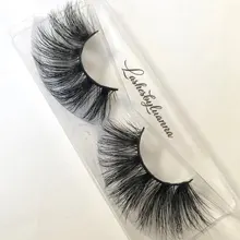 Pestañas de visón de 10-25mm, pestañas esponjosas 3d de visón, Maquillaje espectaculares, largas y naturales, extensión de pestañas al por mayor