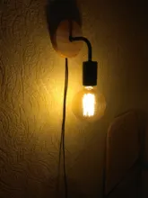 Fixtures Lighting Sconces Decorative Wall-Lamp Retro-Decor Industrial-Loft Wood Living-Room