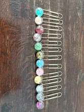 Domikee-clips de papel marcapáginas de metal para oficina y escuela, bonitos y creativos, clips de nota fina para estudiantes, suministros de papelería