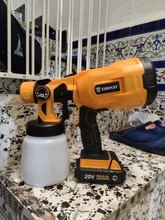 DEKO-PISTOLA DE PULVERIZACIÓN inalámbrica DKSG20K2, batería de ion de litio de 20V CC, alta potencia