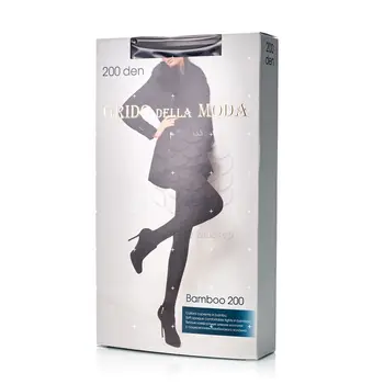 

Women's tights Grido della Moda bamboo Black 4 Size