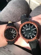 Reloj de cuero de moda para parejas, Simple, regalo, Pareja, nuevo, 2019