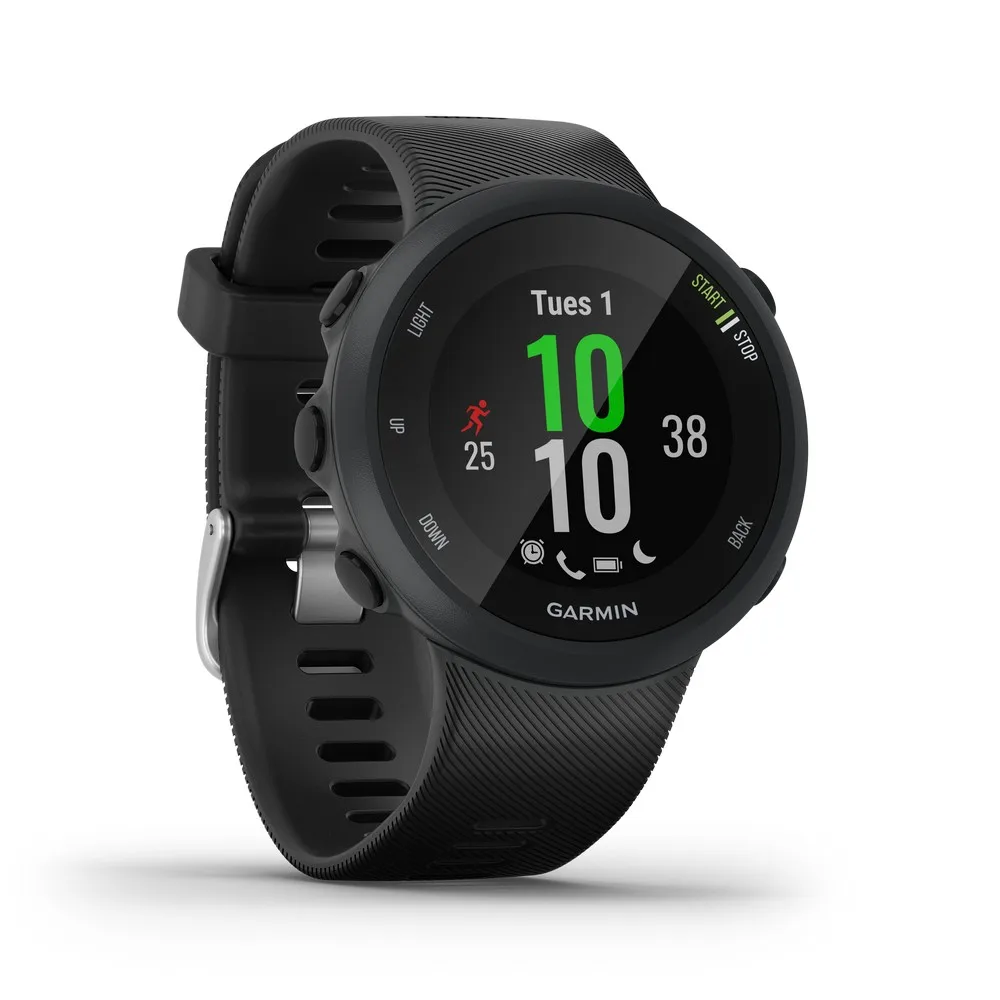 Смарт часы Garmin Forerunner 45 Black 010 02156 15 официальная гарантия 1 год GPS спорт бег кардио