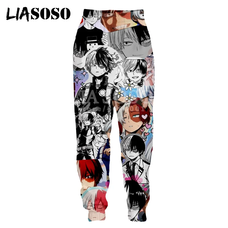 LIASOSO/Спортивные Штаны унисекс с 3d принтом Повседневные штаны для мальчиков в