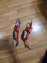 Montañismo al aire libre de cuerda de escalada en roca, equipo de rappel, abrazadera de cuerda para alpinismo