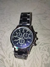 Relojes de lujo de cuarzo para hombre, pulsera informal con esfera de acero inoxidable, masculino