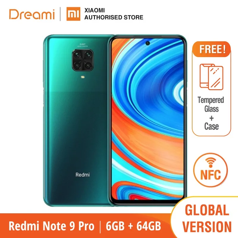 Global Version Xiaomi Redmi Note 9 Pro 6GB RAM