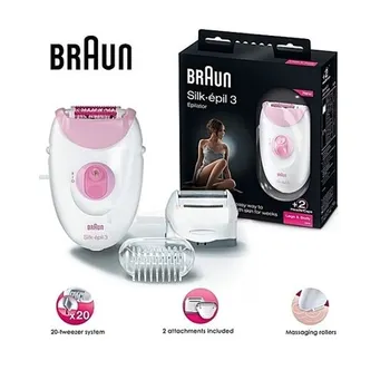 

BRAUN SE3270 DEPILATORY TOOL SİLK-ÉPİL 3 EPİLATÖR SOFT PERFECTİO