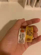 Novedad lindo de dibujos animados cinta de Washi, Kawaii papelería cinta adhesiva de la escuela suministros calcomanías de álbumes de recorte para bricolaje diario decoración cinta