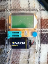Medidor de transistores, probador para transistor, de alta calidad, listo para estrenar con capacidad de diodo y triodo e inducción SCR LCR-T4 ESR