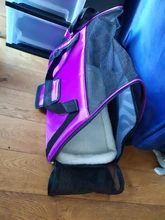 Perro bolsas portátil perro bolsa de malla transpirable bolsas para perros pequeños plegable bolso de los gatos de viaje para mascotas bolsa de transporte