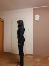 Tracksuits Tataria Women's Outwear One-Piece Winter Warm Parkas Hooded Thicken