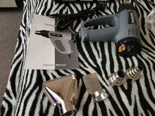 Building-secador de pelo para soldar herramienta de calor con pantalla digital ajustable, pistola de calor de 220V, pistola de calor de buena calidad, pistolas de aire caliente