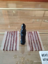 Kit de reparación de neumáticos sin cámara para bicicleta, tiras de goma para taladro, pinchazo en el neumático, herramientas de Reparación de bicicletas sellador