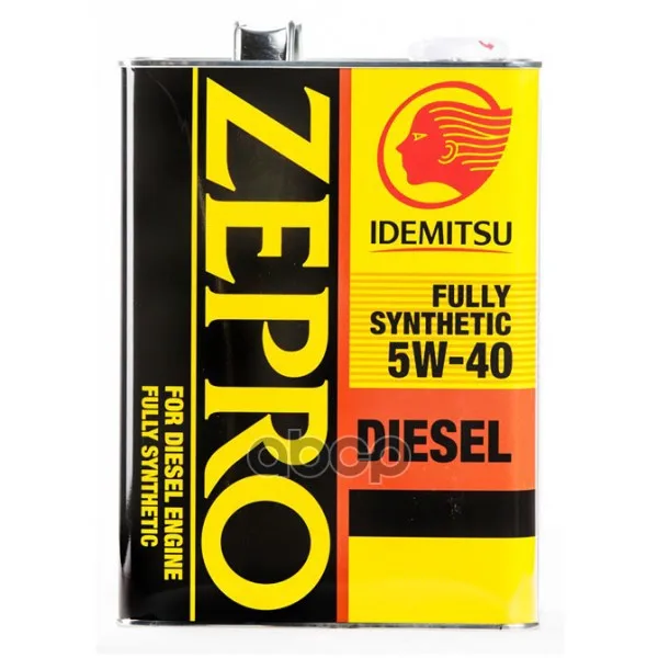 IDEMITSU Масло Моторное 5w40 Idemitsu 4л Синтетика Zepro Diesel Fully Synthetic Cf Idemitsu 2863004