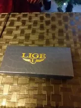 LIGE-reloj analógico de acero inoxidable para hombre, accesorio de pulsera de cuarzo resistente al agua con cronógrafo, complemento masculino deportivo de marca de lujo con diseño moderno, 2021